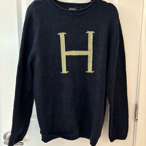 Harry Potter “H” Navy Sweater
